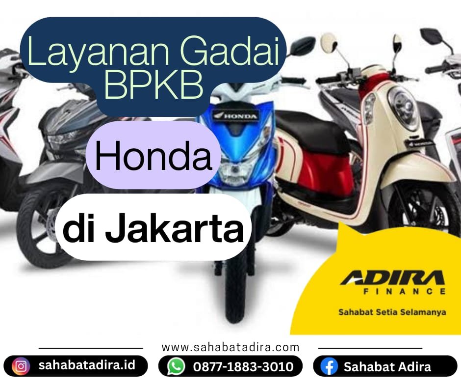 Gadai BPKB Honda di Jakarta