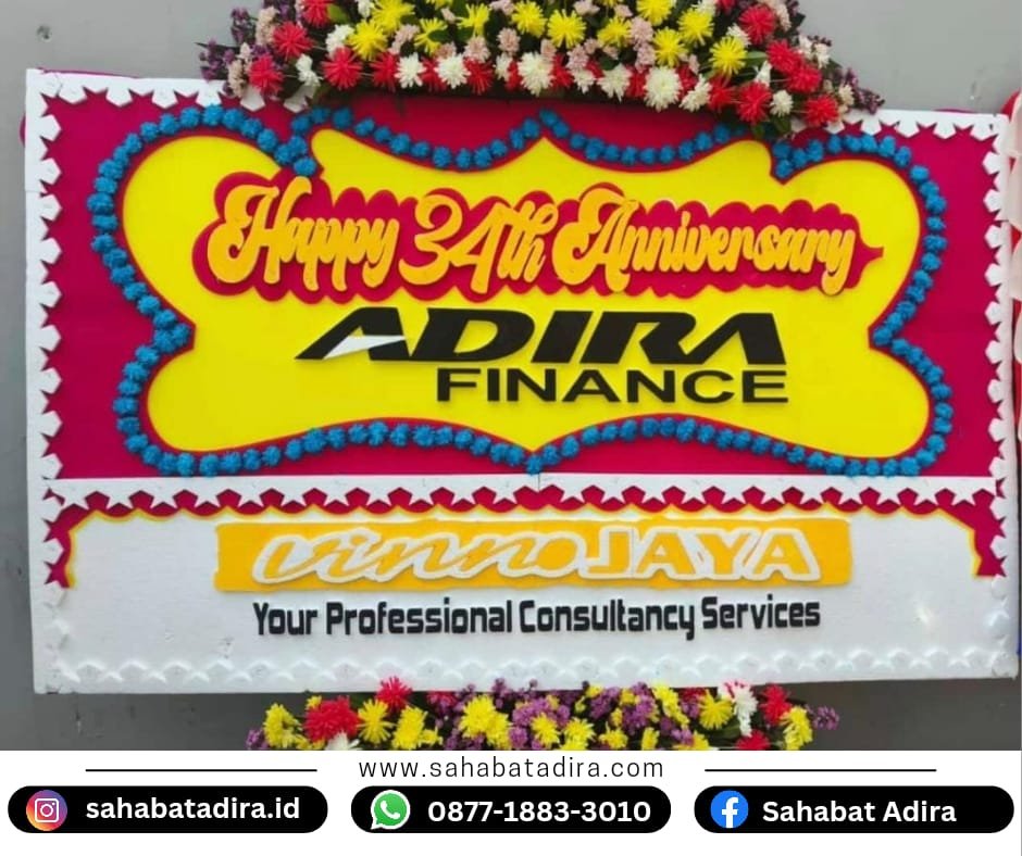 Adira Finance merayakan hari ulang tahun ke-34