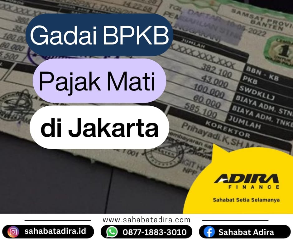 Gadai BPKB Pajak Mati di Jakarta