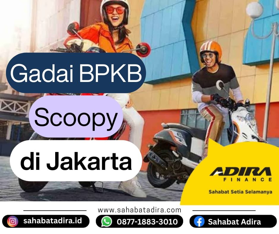 Gadai BPKB Scoopy di Jakarta