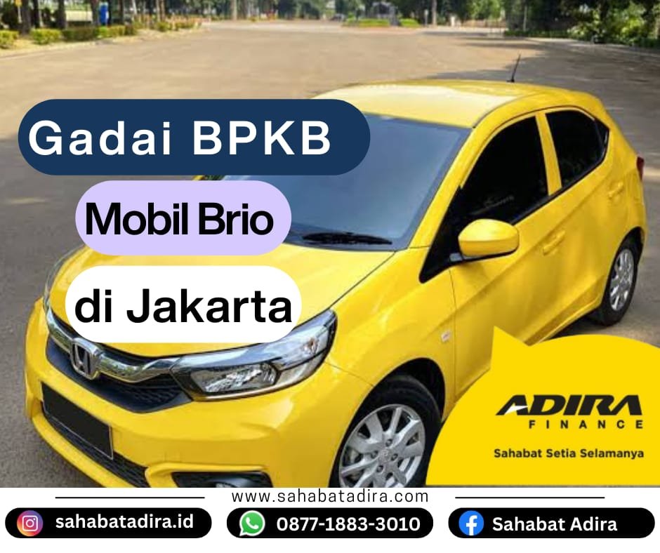Gadai BPKB Mobil Brio di Jakarta