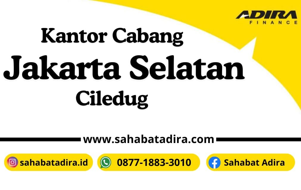 Gadai BPKB Adira Ciledug Jakarta Selatan