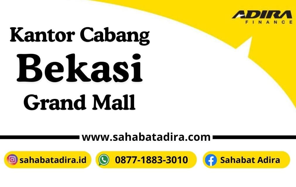 Gadai BPKB Adira Grand Mall Bekasi