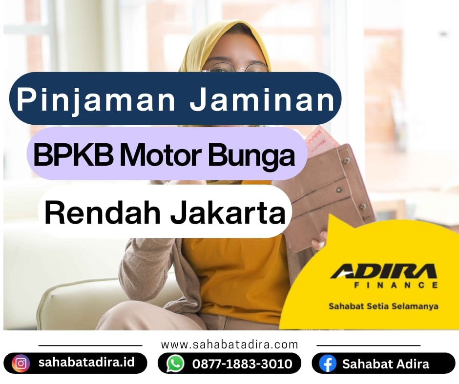 Pinjaman Jaminan BPKB Motor Bunga Rendah Jakarta