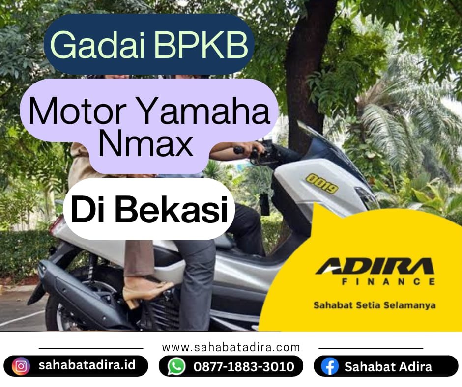Gadai BPKB Motor Yamaha Nmax di Bekasi