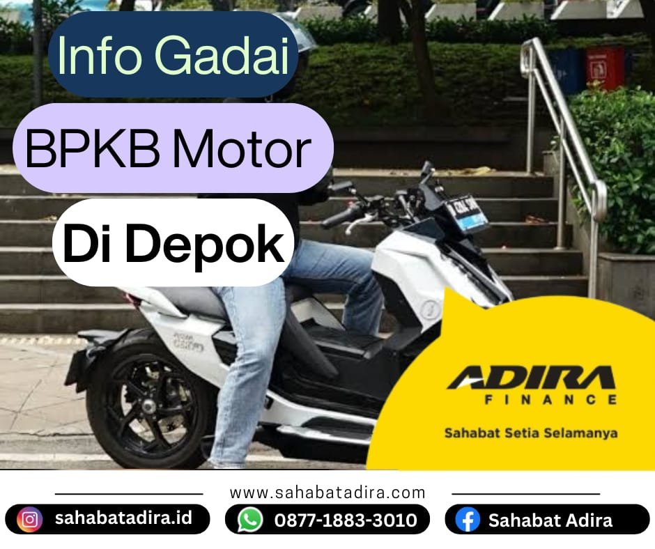 Info Gadai BPKB Motor di Depok
