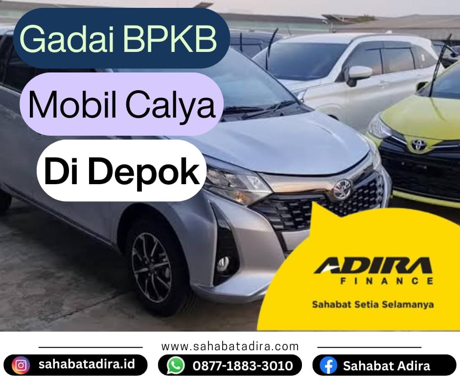 Gadai BPKB Mobil Calya di Depok