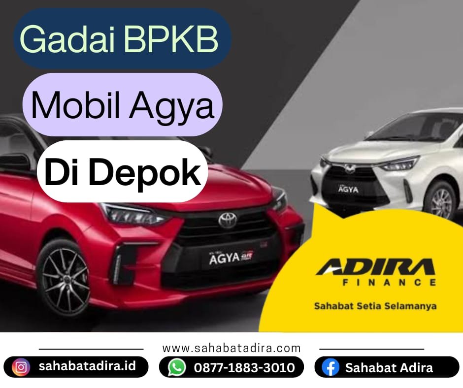Gadai BPKB Mobil Agya di Depok