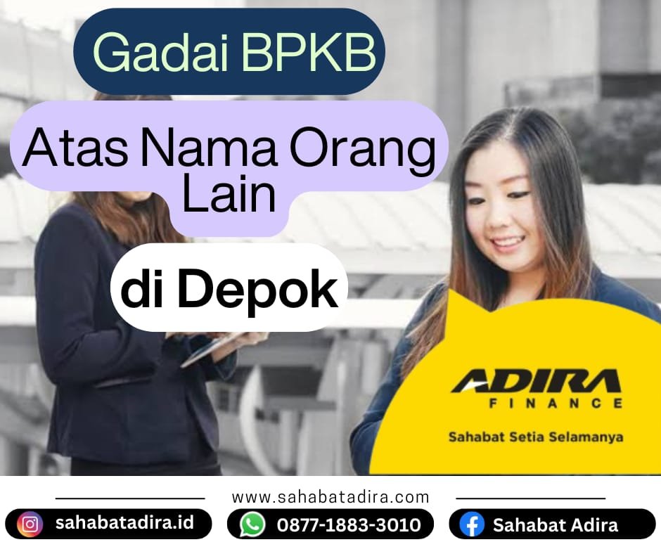 Gadai BPKB Atas Nama Orang Lain di Depok