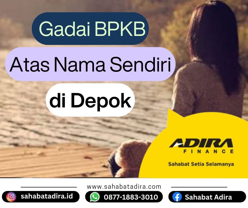 Gadai BPKB Atas Nama Sendiri di Depok