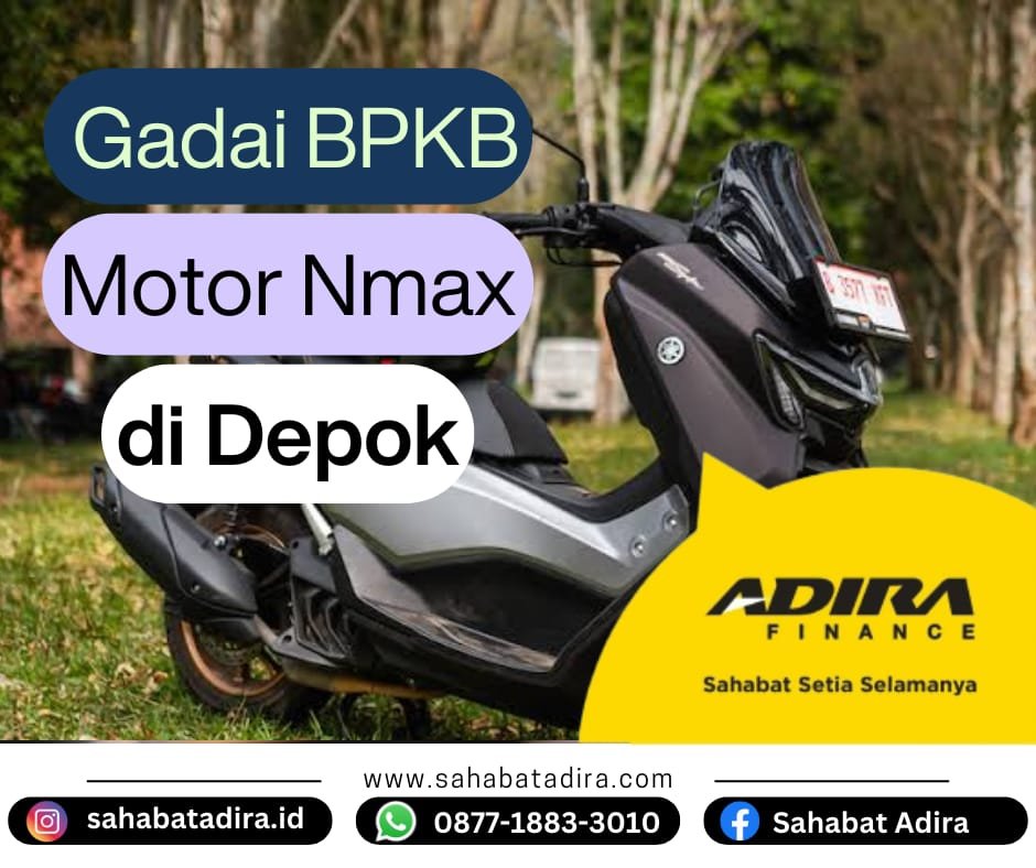 Gadai BPKB Motor Nmax di Depok