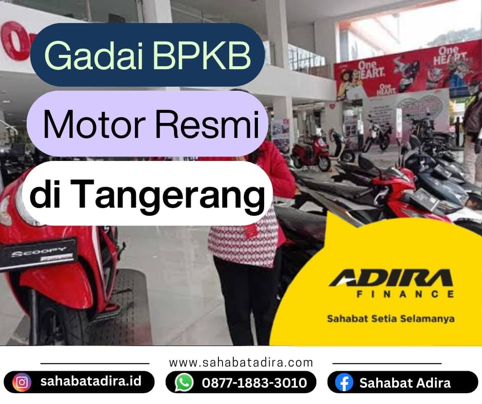 Gadai BPKB Motor Resmi di Tangerang