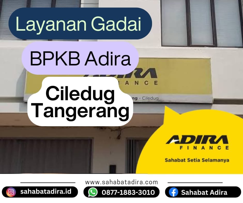 Layanan Gadai BPKB Adira Finance Ciledug Tangerang