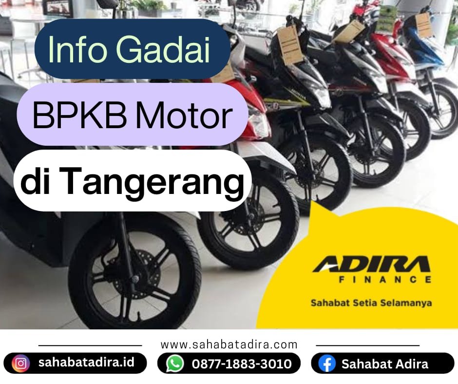 Info Gadai BPKB Motor di Tangerang