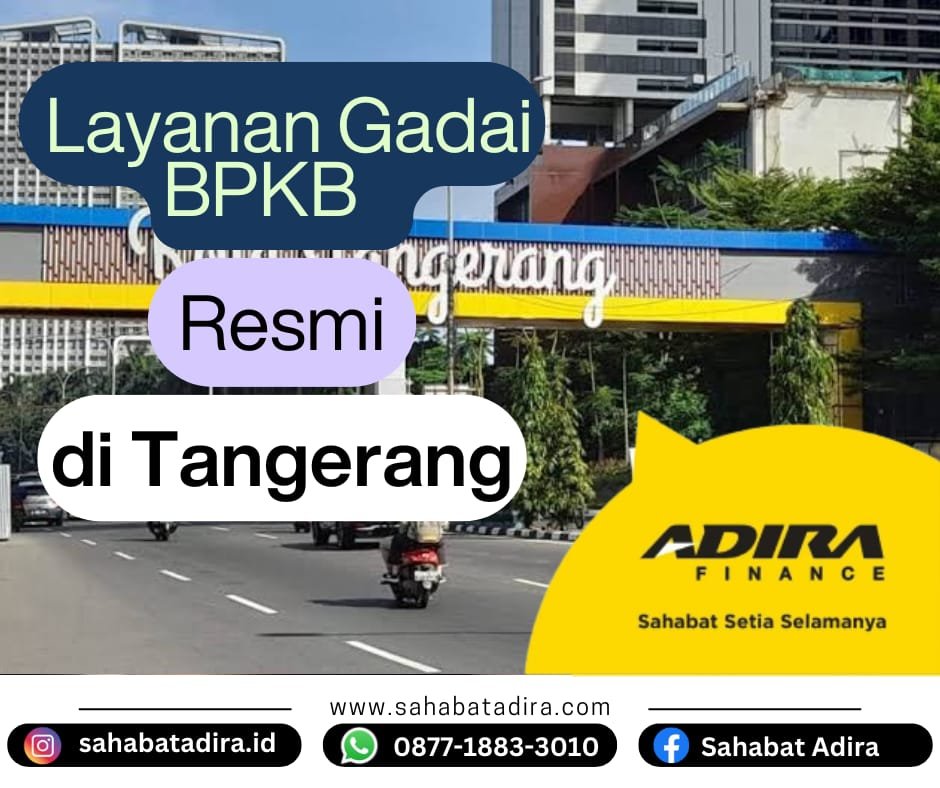 Layanan Gadai BPKB Resmi di Tangerang
