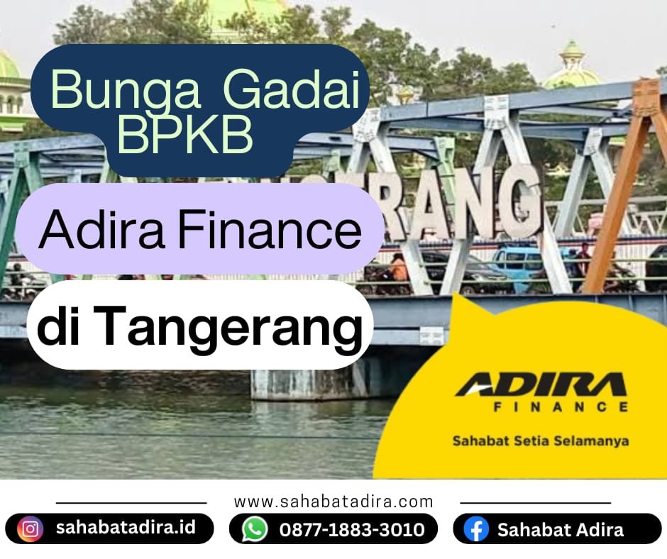 Bunga Gadai BPKB Adira Finance Tangerang
