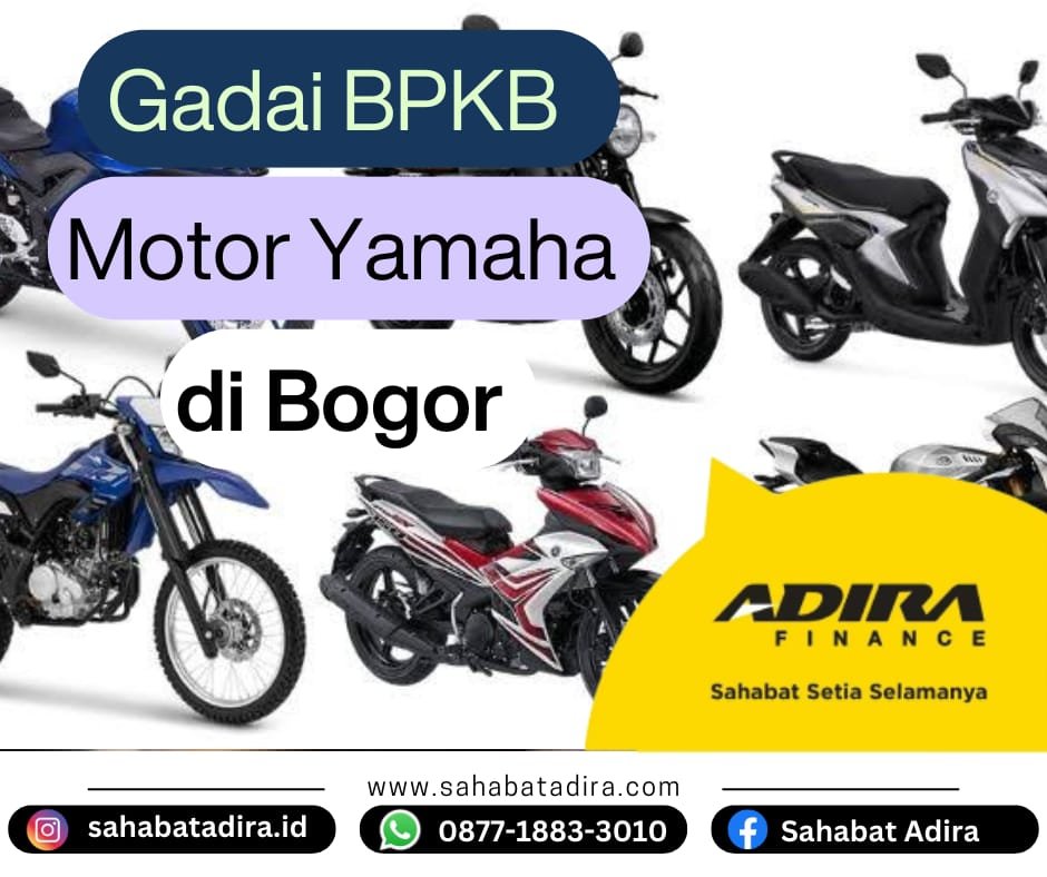 Gadai BPKB Motor Yamaha di Bogor