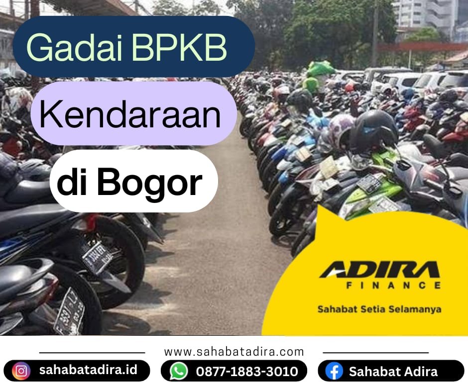 Gadai BPKB Kendaraan di Bogor